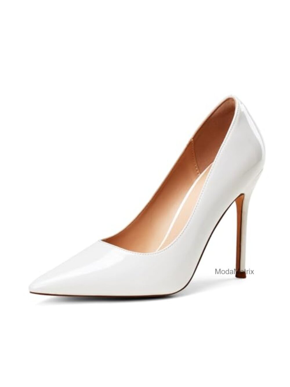 Elisabet Tang Women's 4 Inch Stiletto High Heel Pumps Closed Pointed Toe